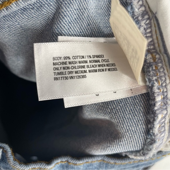 Universal Thread Denim Maxi Skirt High Slit Medium Wash Women’s Size 12 - Picture 8 of 9